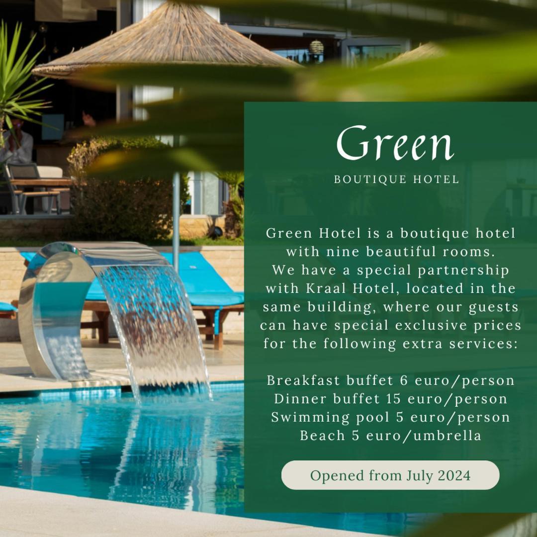 Green Boutique Hotel Vlore Bagian luar foto